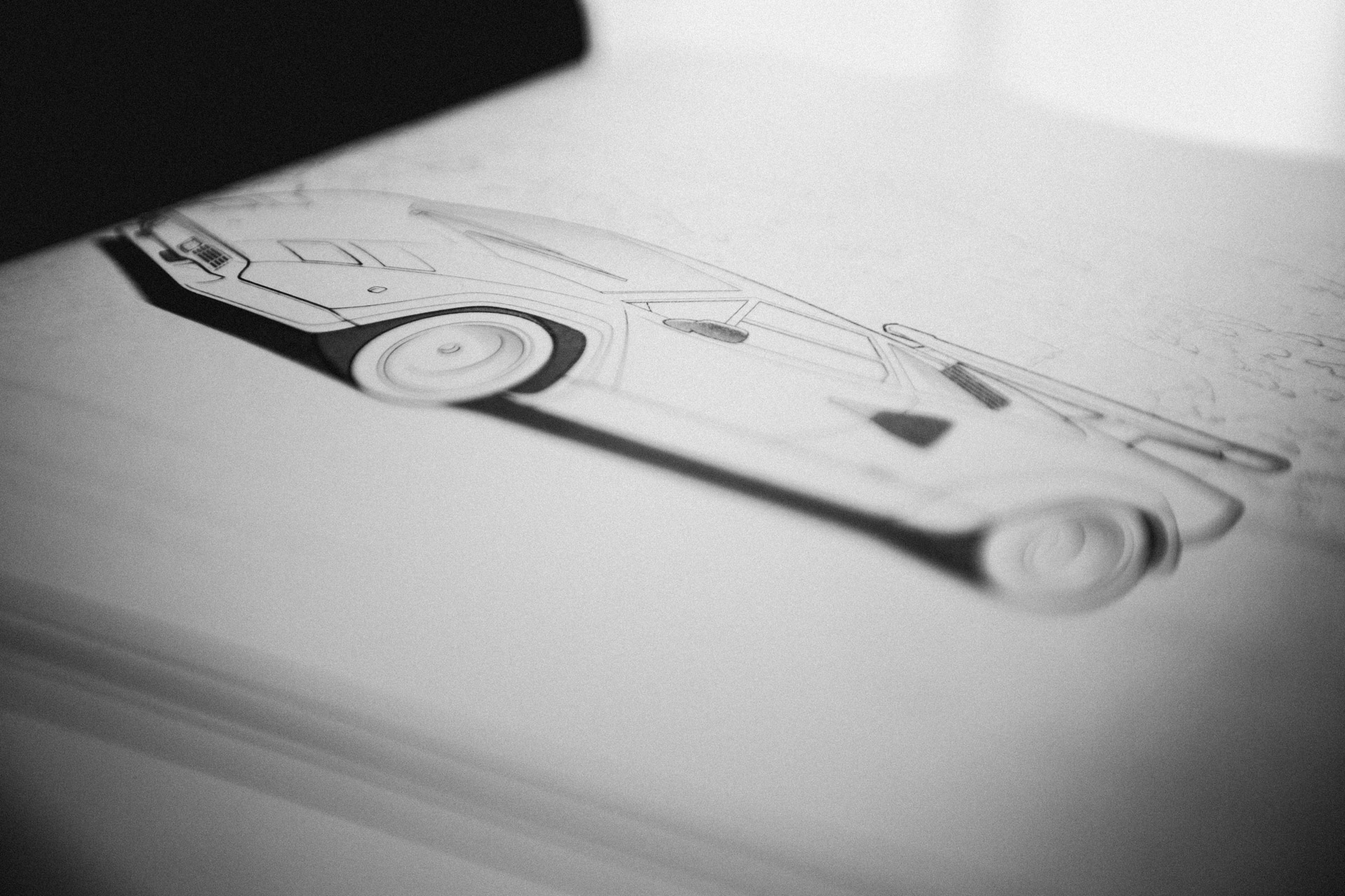 COUNTACH LP5000S Coloring Book WCTS