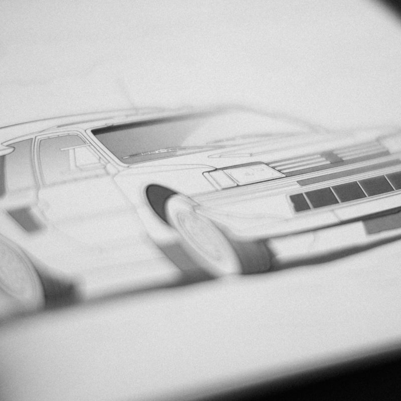 PEUGEOT 205 T16 coloring page / car coloring book
