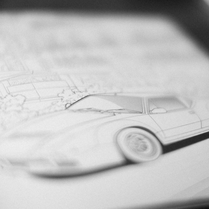 DE TOMASO PANTERA coloring page / car coloring book