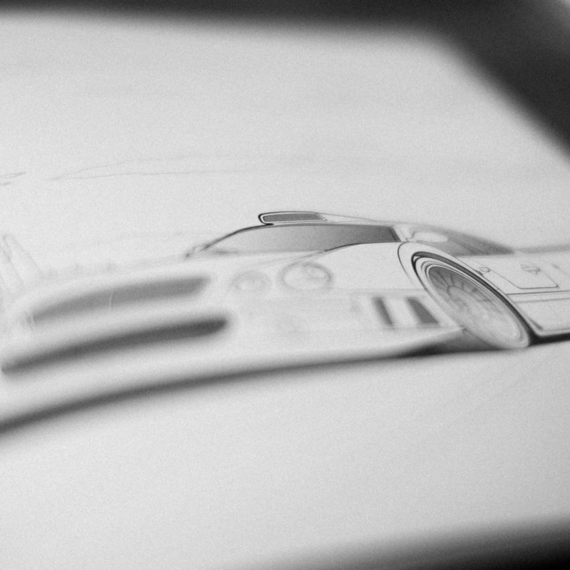 MERCEDES-BENZ CLK GTR coloring page / car coloring book